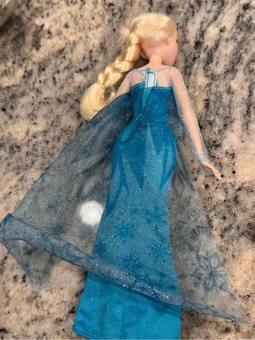Disney Elsa Doll in Sparkling Light Blue Gown